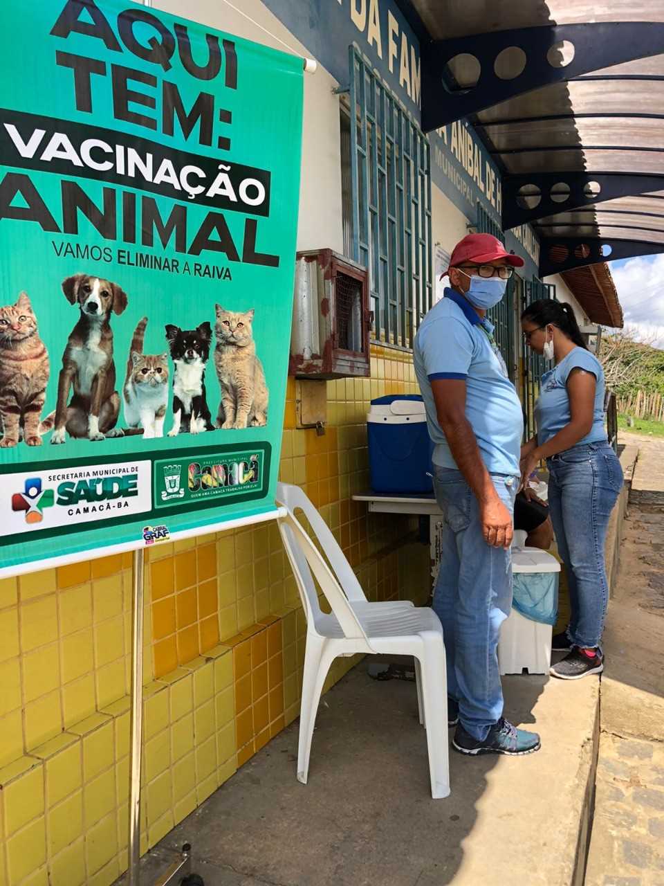 Camacã: Prefeitura realiza campanha de Vacinação antirrábica